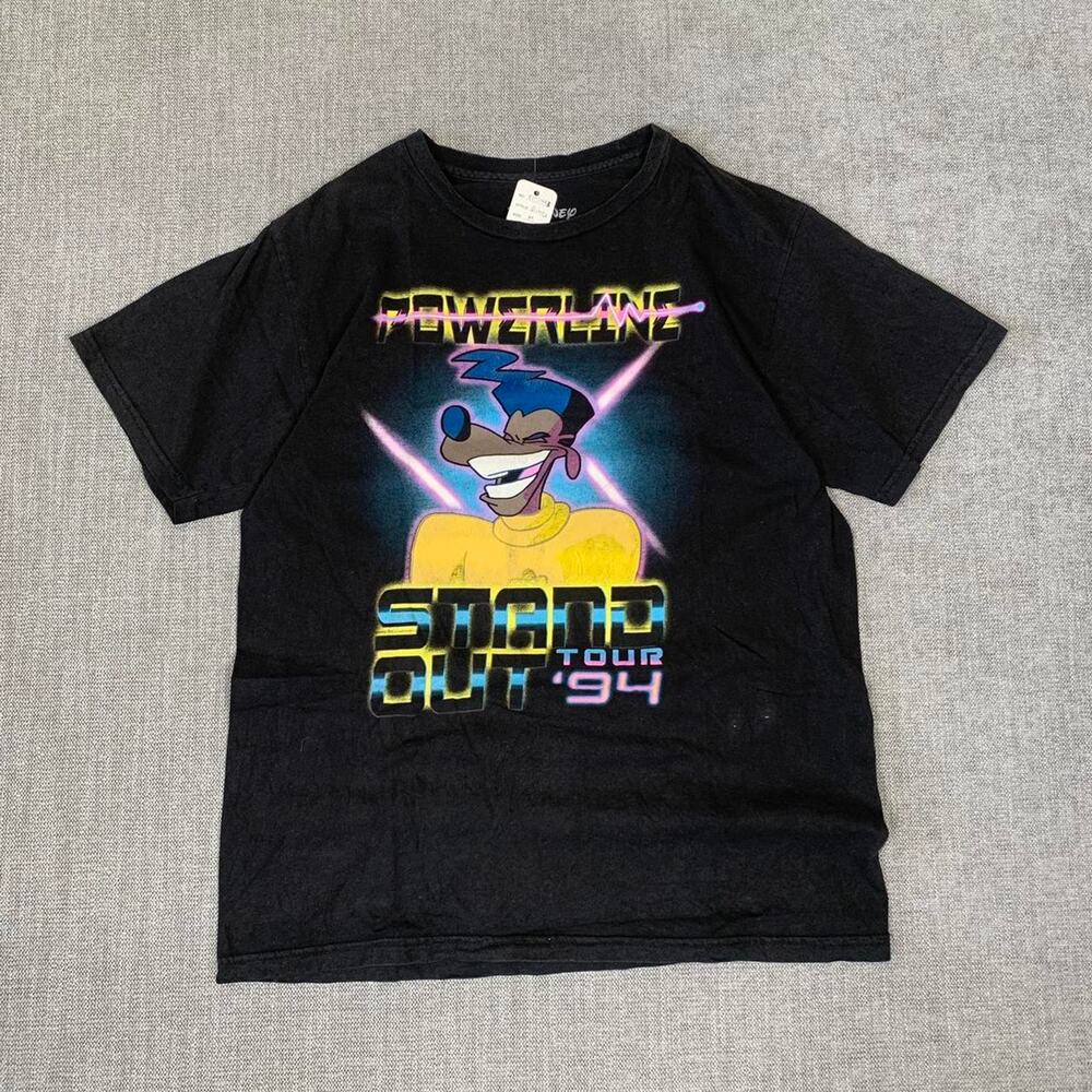 Disney powerline Stand Out Tour 94 Goofy graphic T-shirt